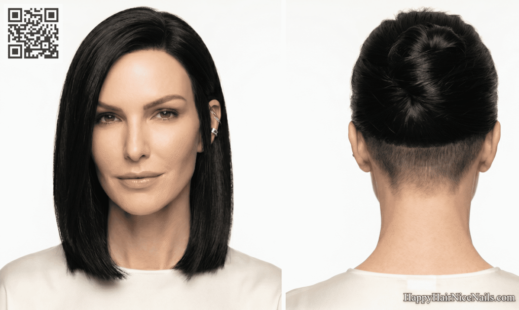 Blunt Bob Hairstyles for Lob-Length Fine Hair