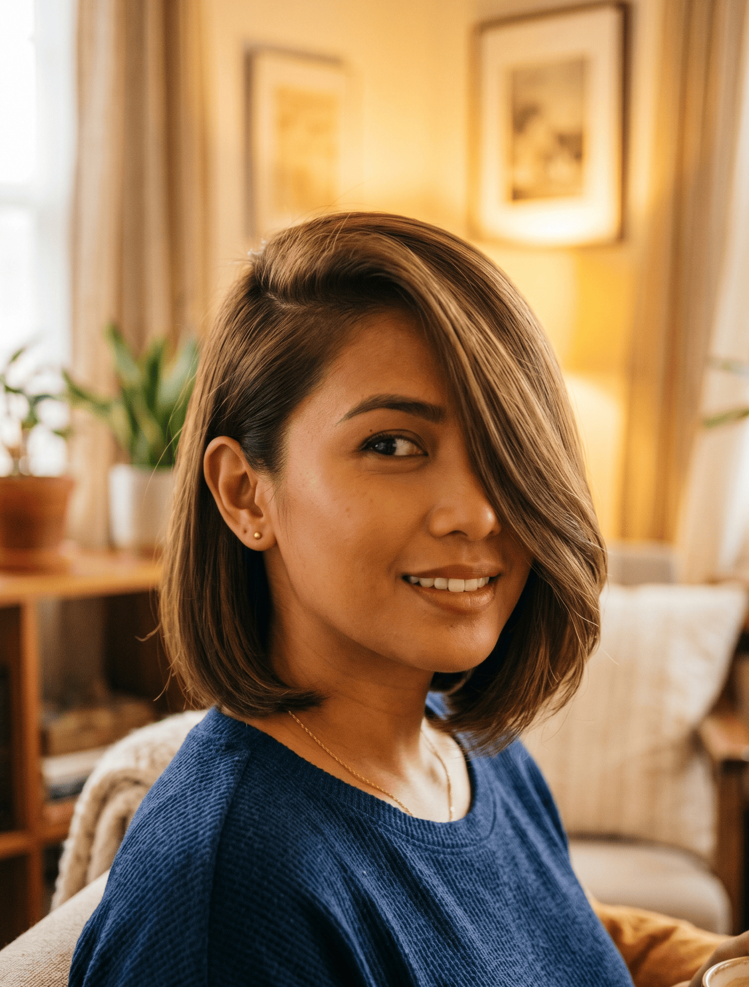 Round, oblong, heart face Bob Hairstyles
