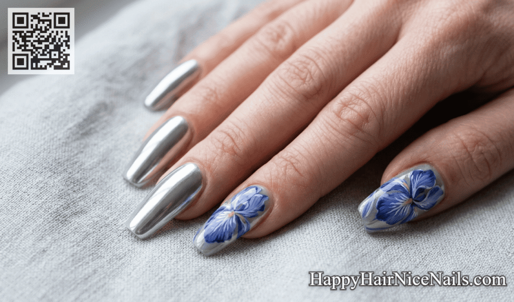 Floral Spring Nails
