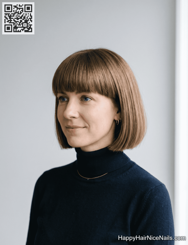 The French Bob with Invisible Layers