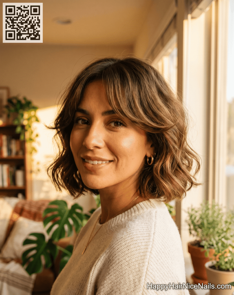 The French Bob with Curtain Fringe