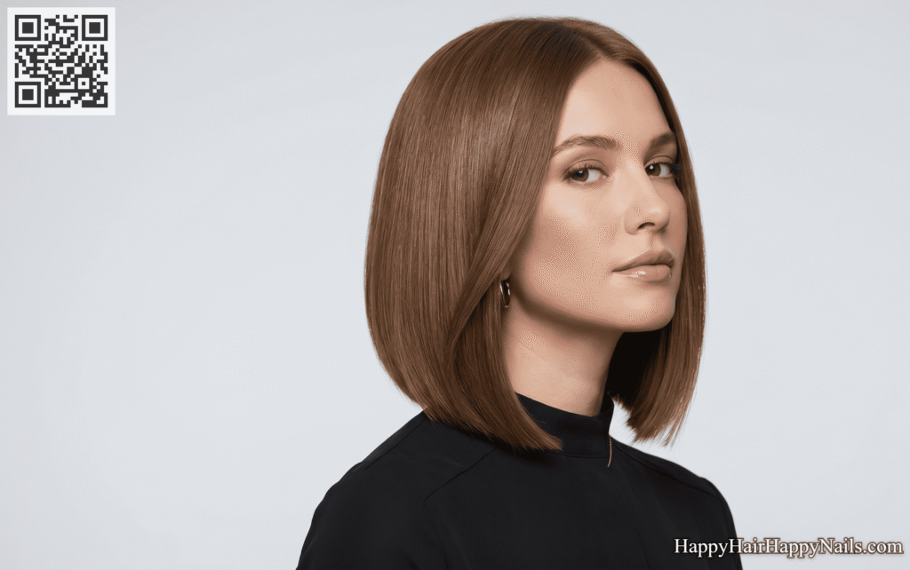 Invisible-Layer Inverted Bob Hairstyles