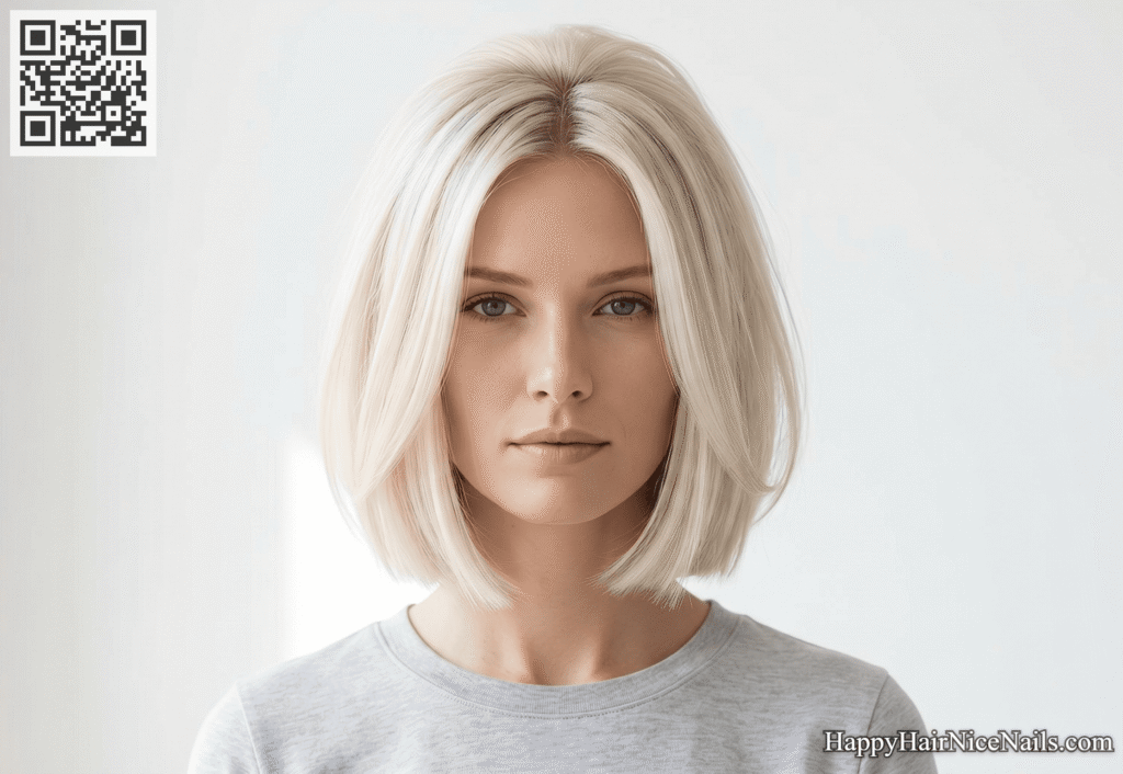 Italian Bob with Barely-There Layers