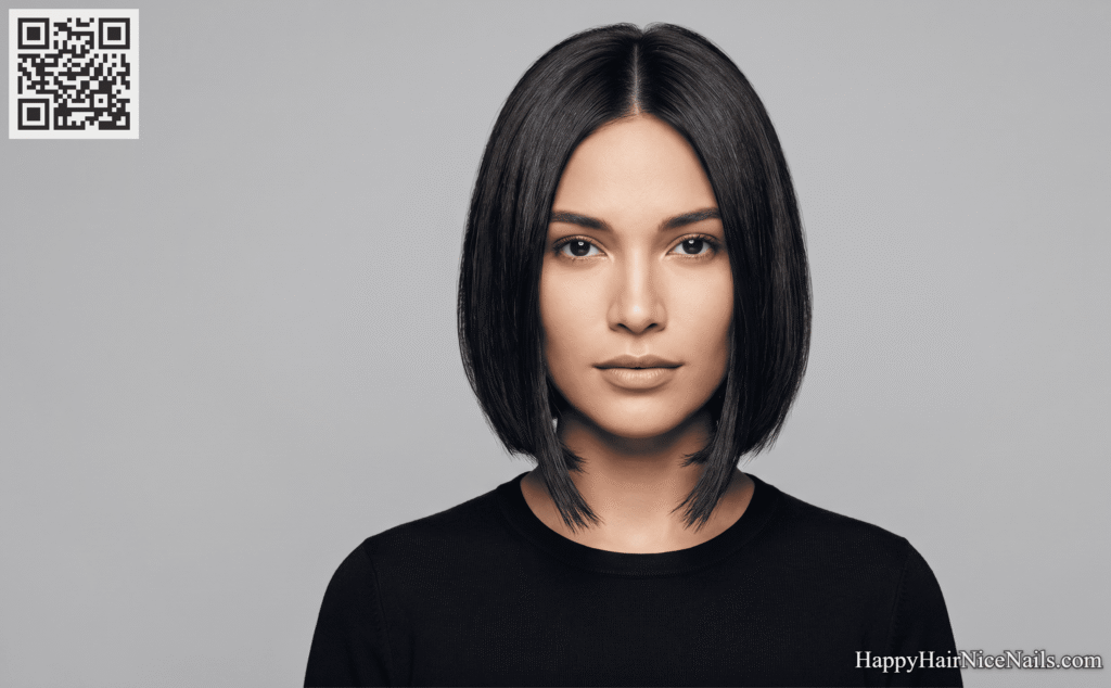 Layered Bob Hairstyles with Long Face-Framing Pieces