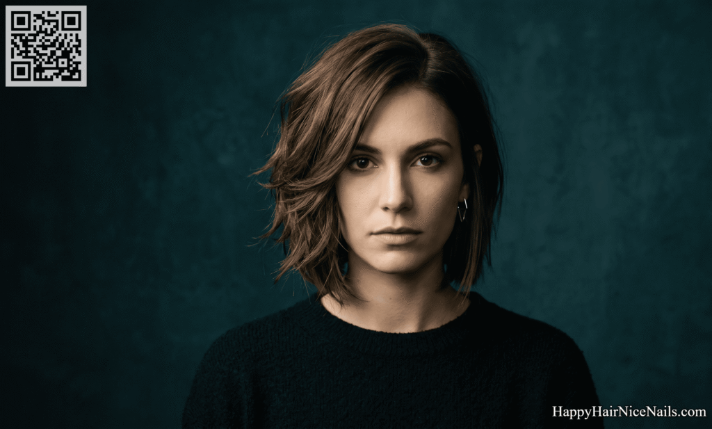  Layered Bob Hairstyles with Asymmetric Layer Placement