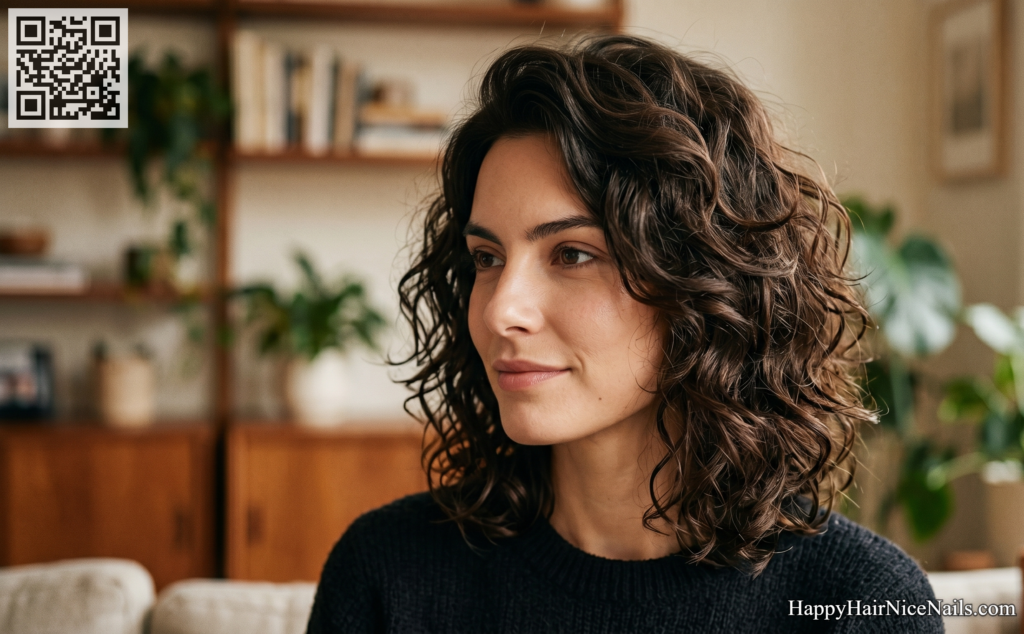  Layered Bob Hairstyles with Feathered Ends on Curls