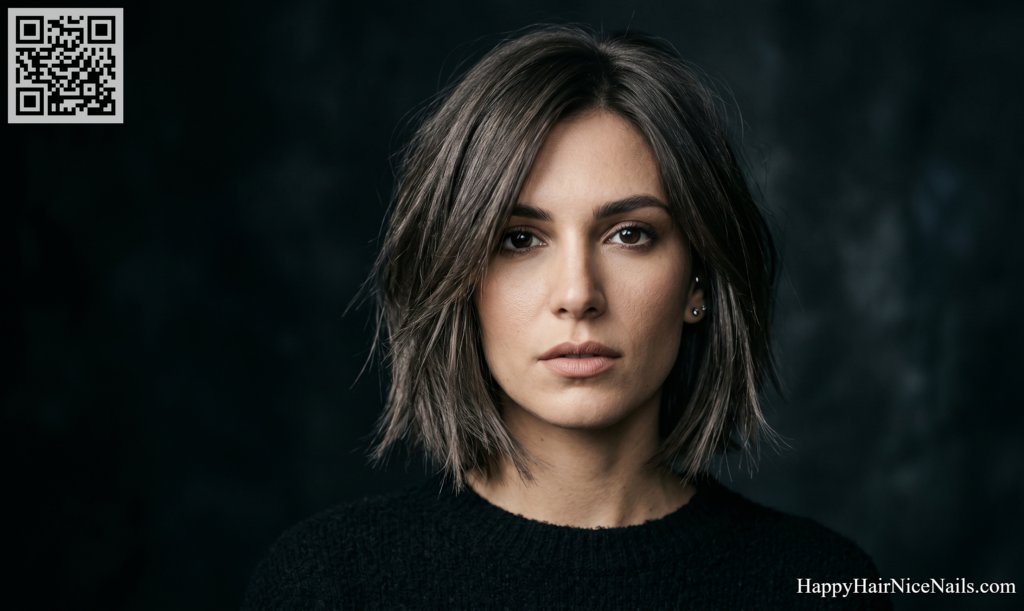  Layered Bob Hairstyles with Razored Interior on Straight Hair