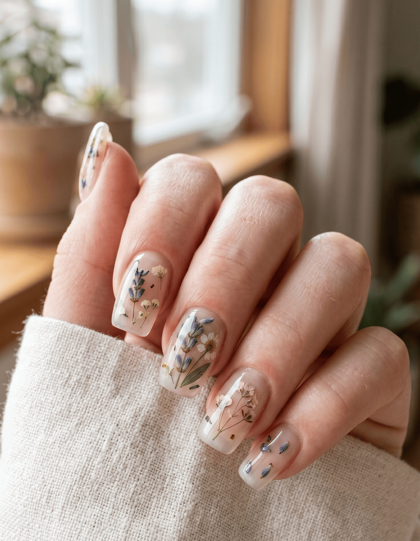 Pressed Flower Encapsulation