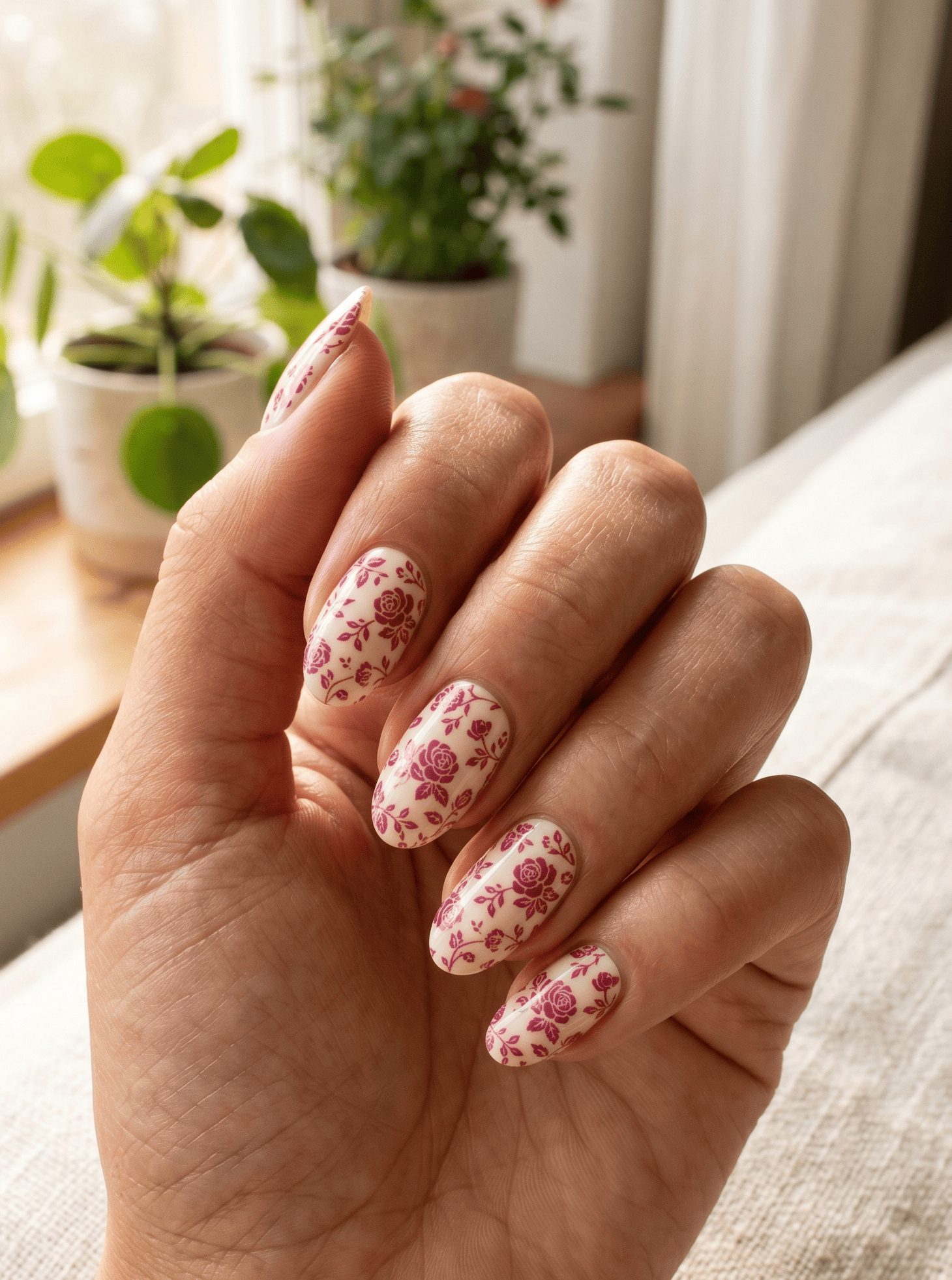  Vintage Floral Stamping
