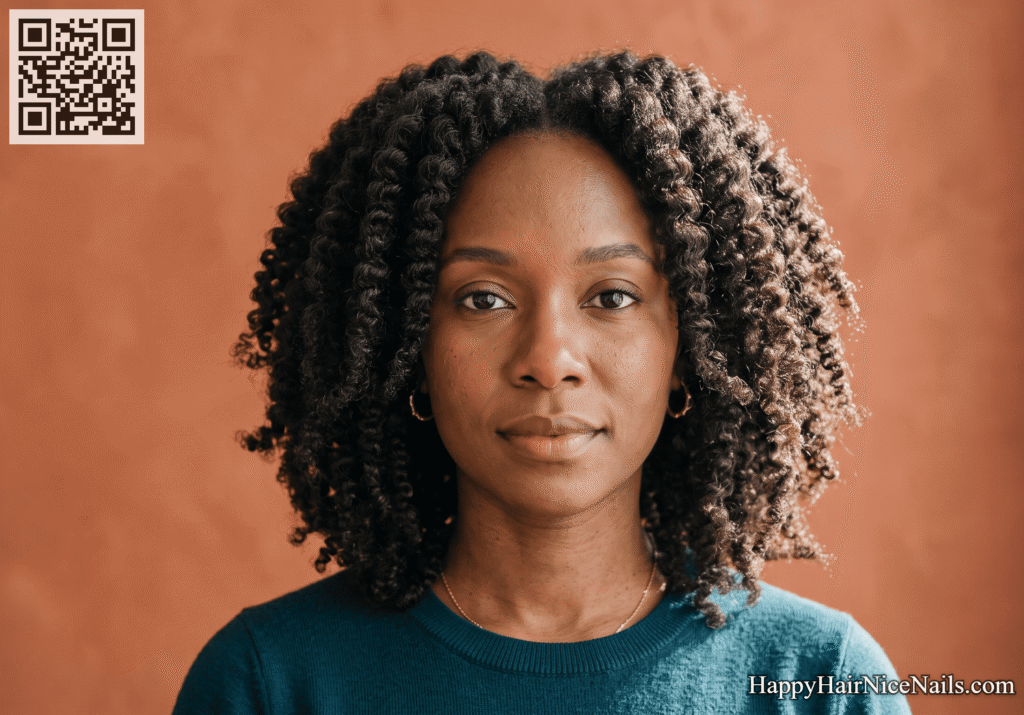 Blunt Lob Hairstyles with Textured, Not-Fully-Blunt Ends