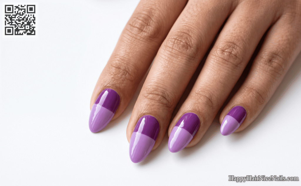 Popsicle Purple Two-Tone Split