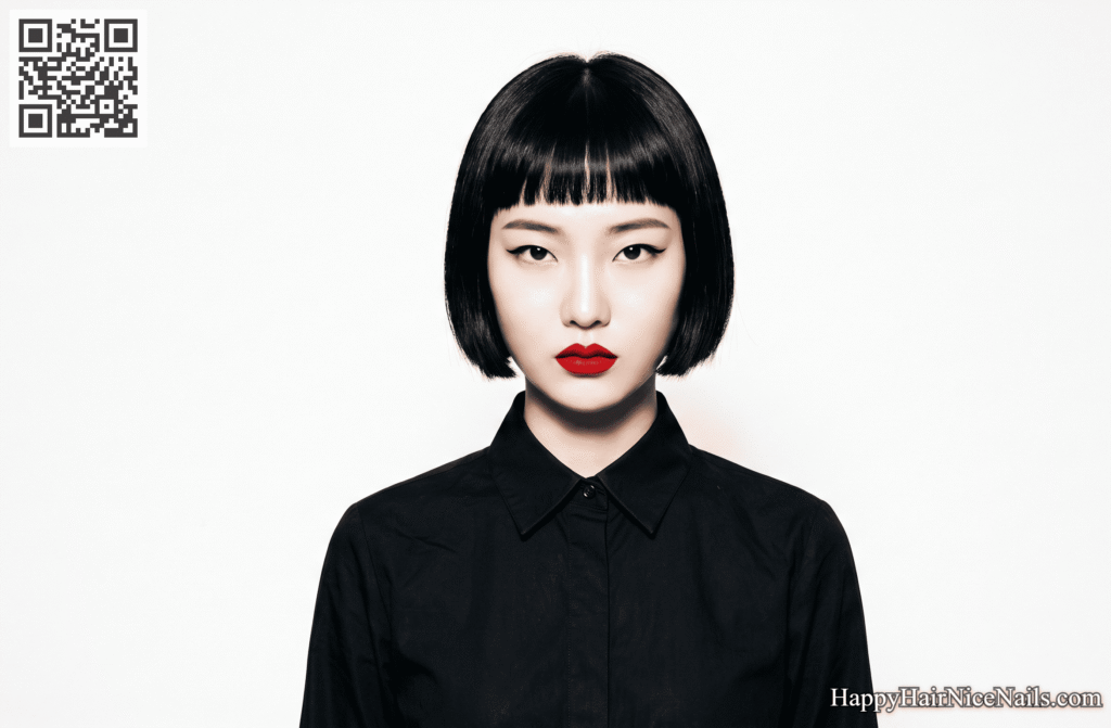 Long, oval Chin-Length Bob Hairstyles