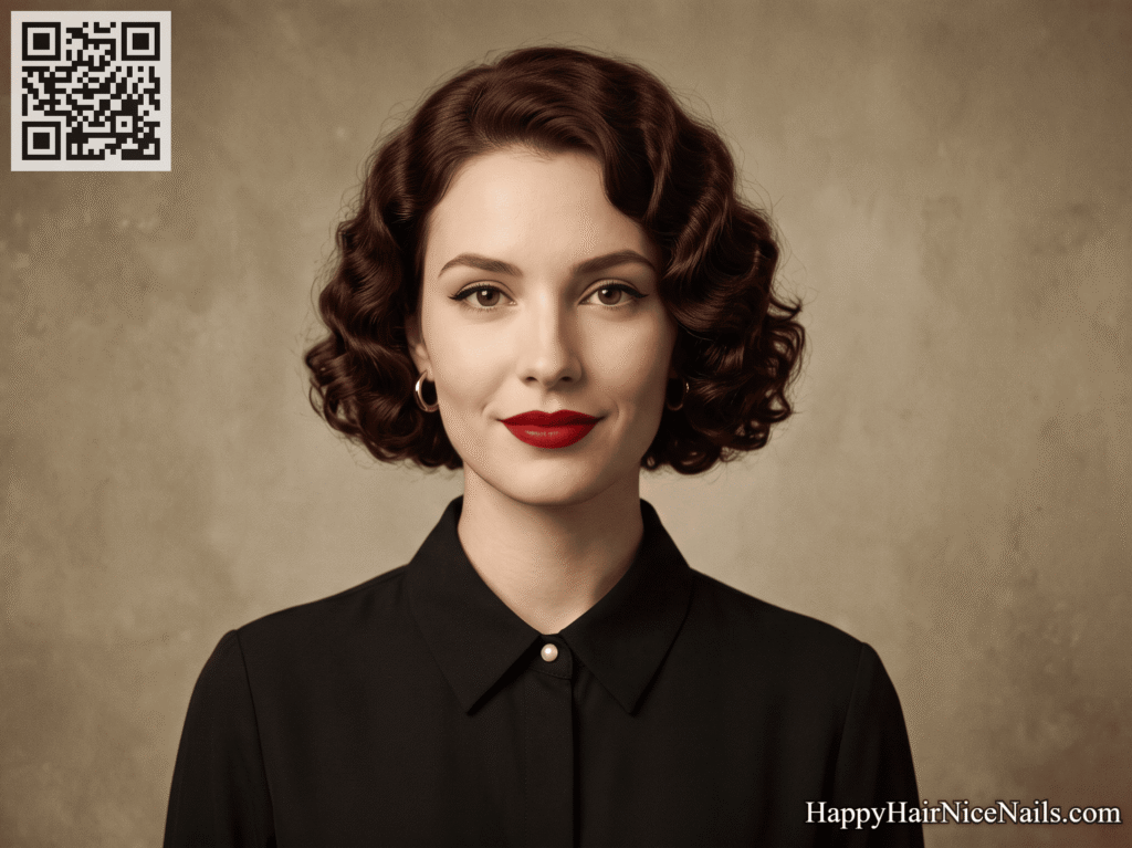 Classic French Bob with Micro-Waves