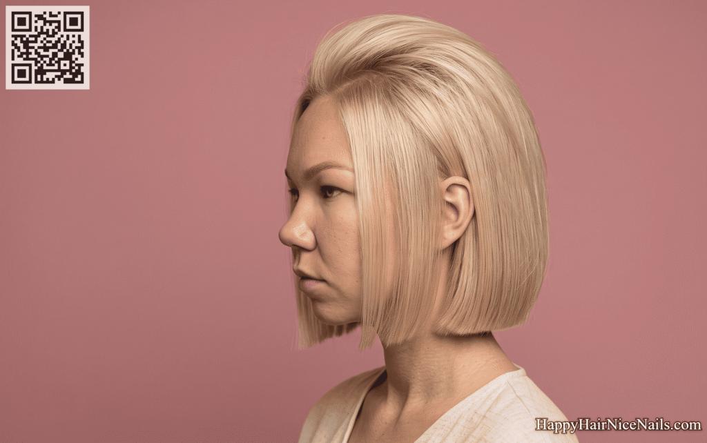  Root-Lift Bob Hairstyle for Fine Hair With Teased Volume