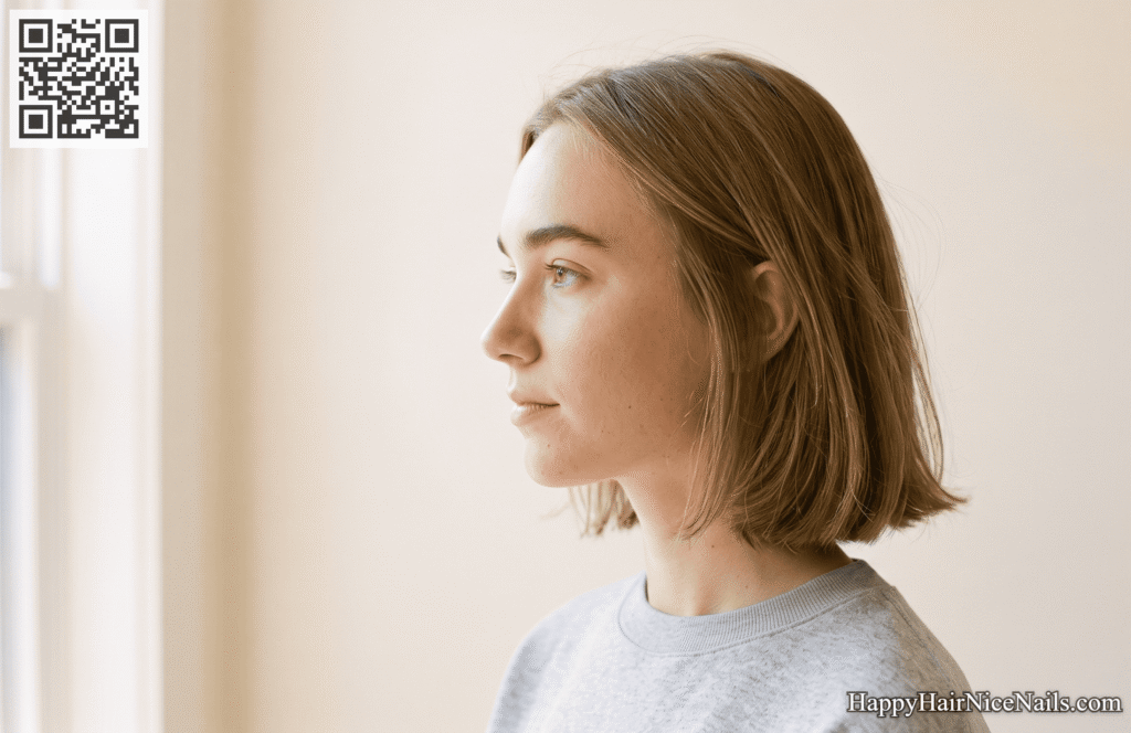 Invisible Layers Bob Hairstyle for Fine Hair That Fakes Fullness