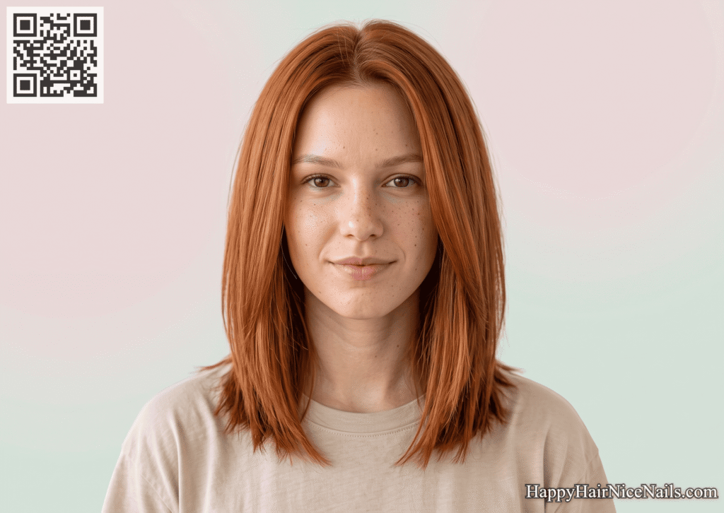  Blunt-With-Texture Lob for Straight, Fine-to-Medium Hair