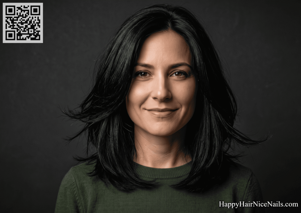 Undercut Layers for Bold, Thick Hair