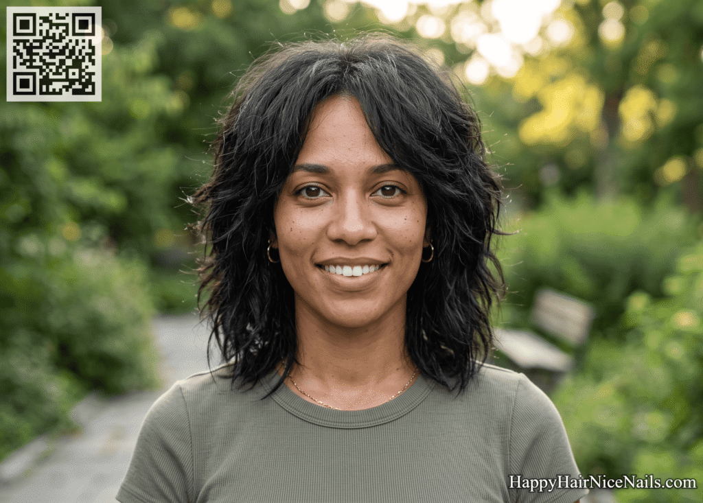 The Choppy Lob Hairstyles