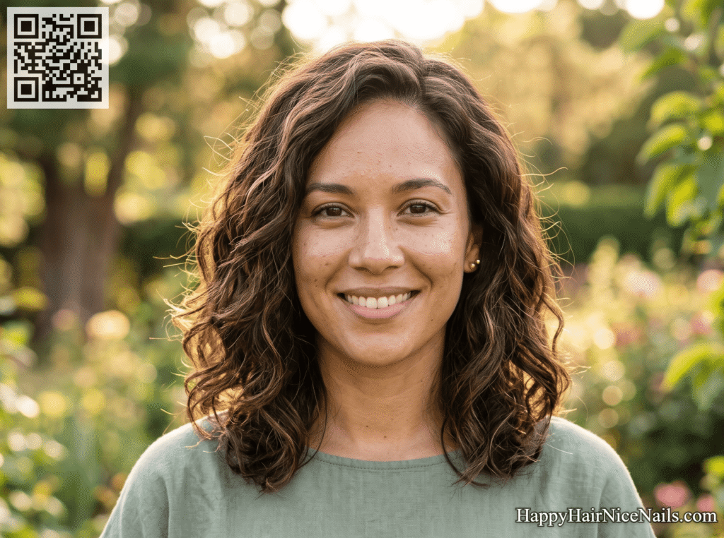 The Textured Wavy Lob Hairstyles