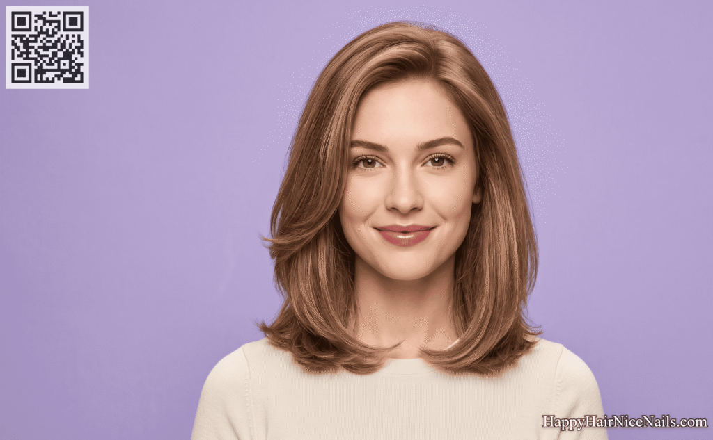 Fine Hair Volumizing Lob — Body-Boosting Lob Hairstyles for Round Face Fullness
