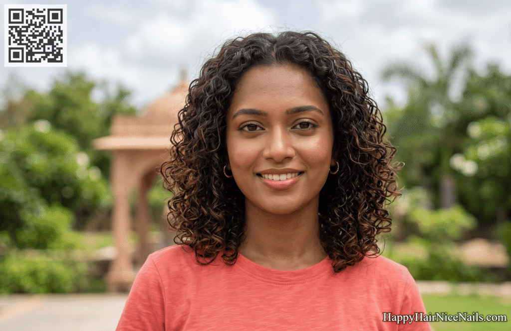 Wash-and-Go Curly Lob