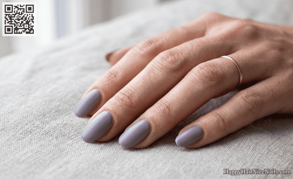 Lavender Hush: A Quiet Minimal Spring Nails Shade