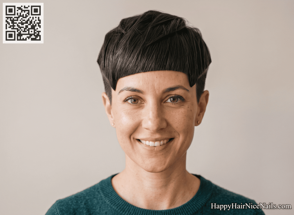 The Blunt Pixie Cut