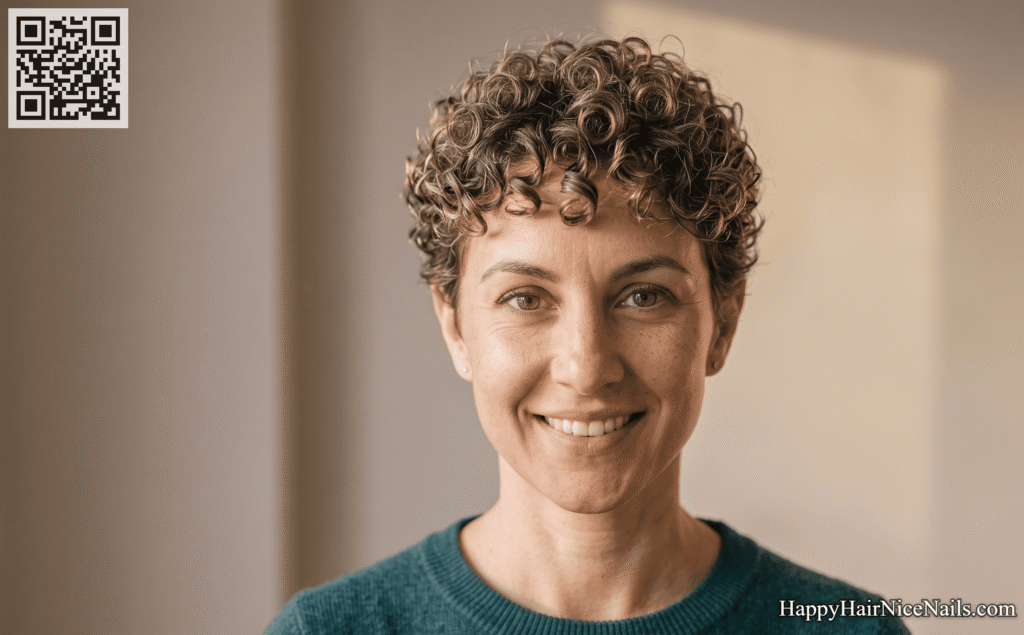  The Curly Pixie Cuts