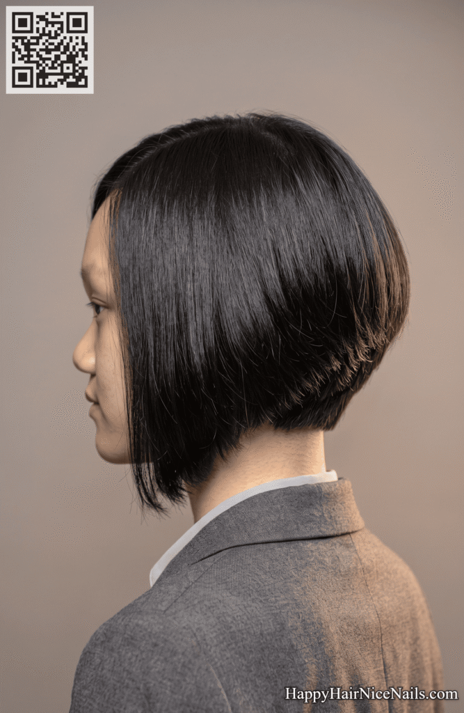 Stacked-Back Bob