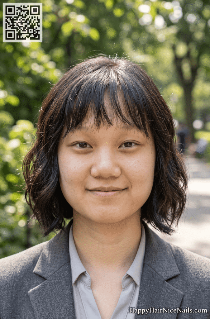 Wispy-Fringe Bob