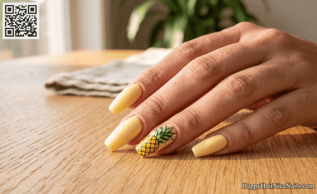 Pineapple Gold Foil