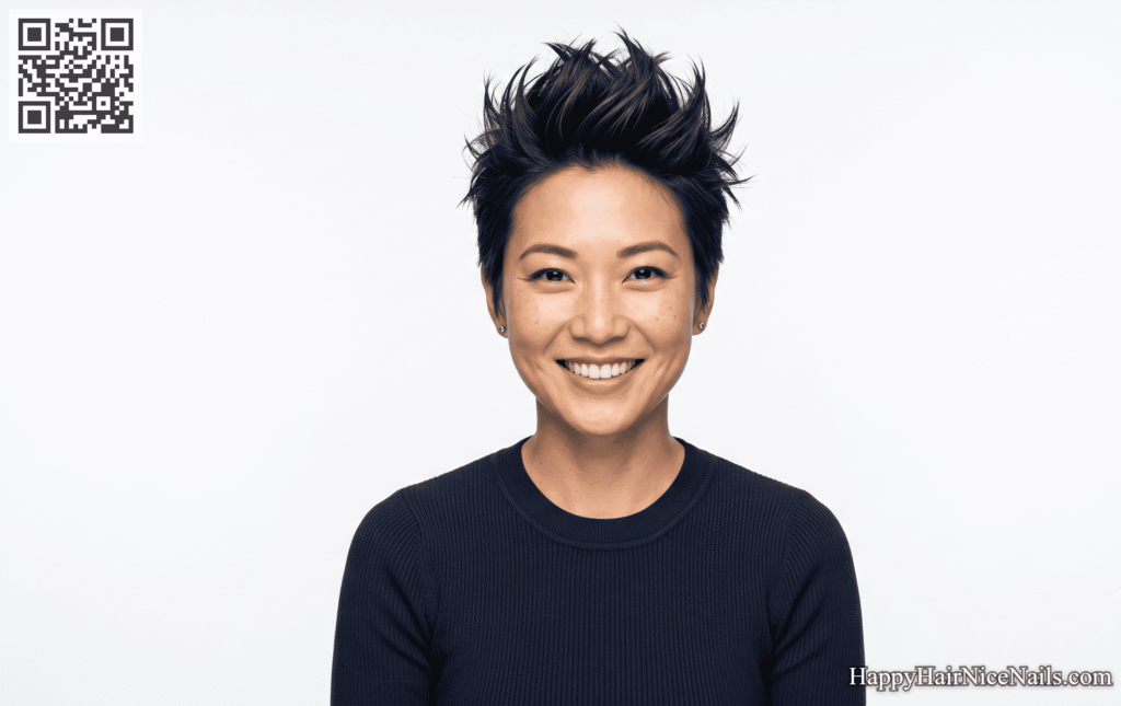 Piecey Spiky Textured Pixie Cuts