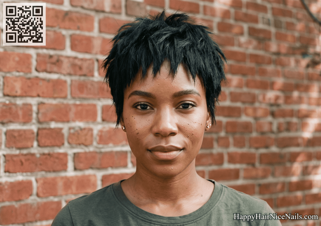 Choppy Textured Pixie Cuts