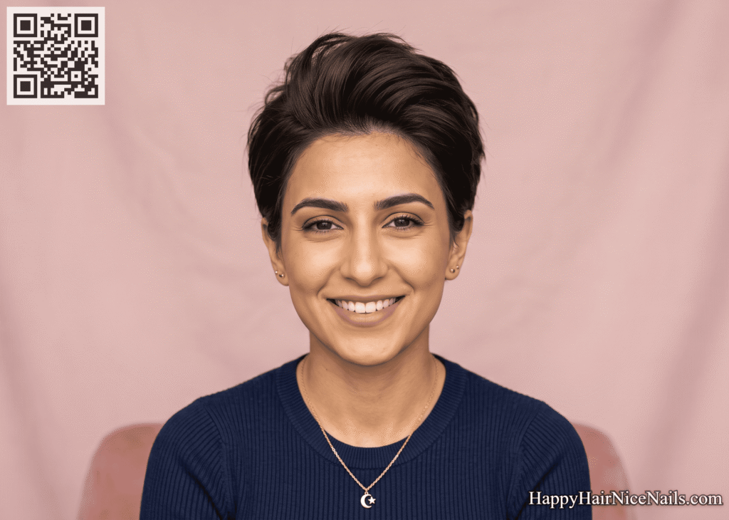 Voluminous Crown Textured Pixie Cuts