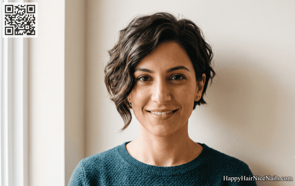 Face-Framing Textured Pixie Cuts