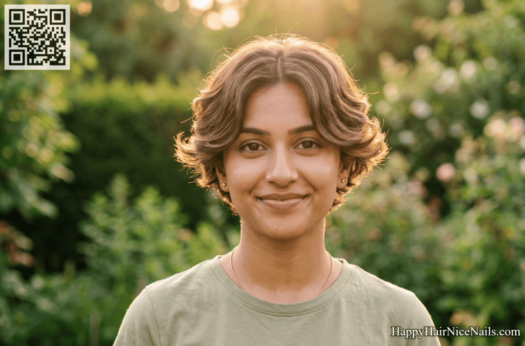 Curtain-Layered Textured Pixie Cuts