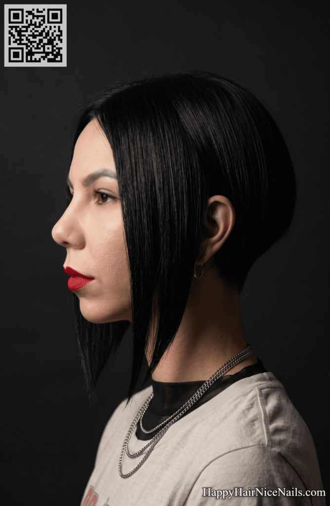  Inverted Bob With Steep Back Angle