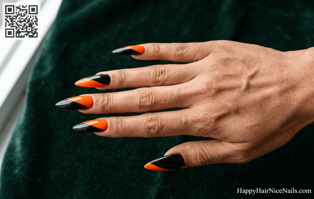 Tropical Nails: Toucan Color-Block