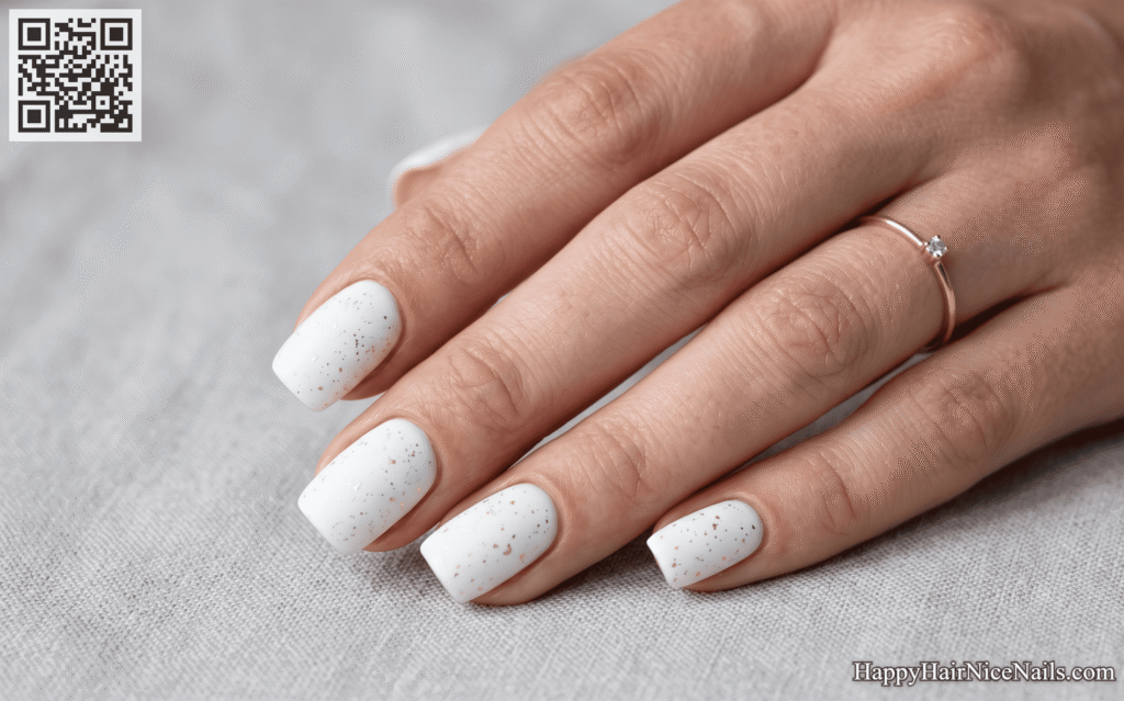 White Sand Nails
