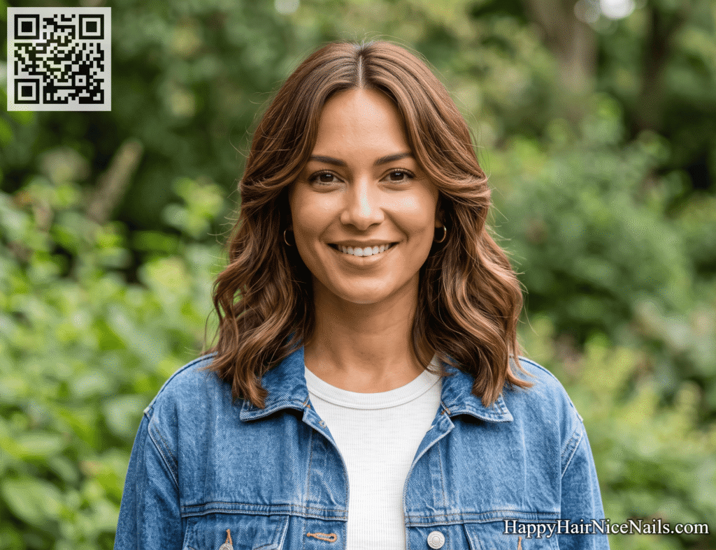 Curtain Layers Long Bob Hairstyles